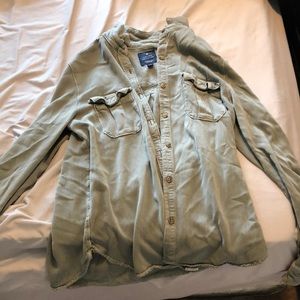 American Eagle Medium Vintage Boyfriend Flannel